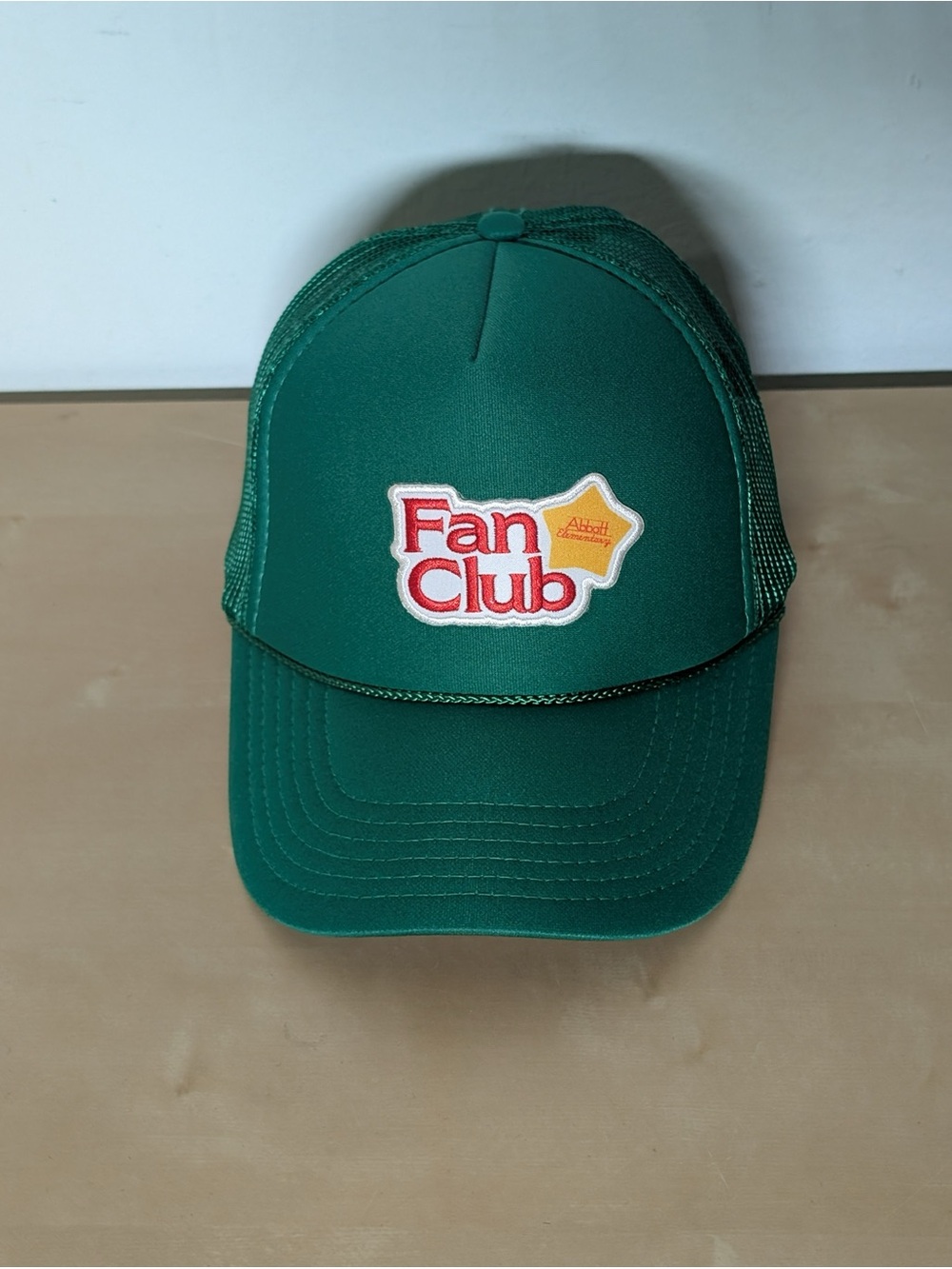 Abbott Elementary Fan Club Trucker Hat Green Snapback TV Show ABC Otto